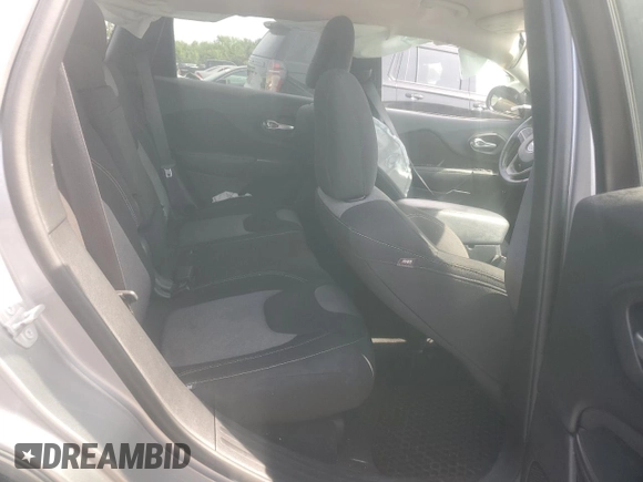 2016 Jeep Cherokee Sport with VIN 1C4PJMAB7GW203347, listed as a Copart auction lot 62055885 with 87,083 mi miles and Salvage title. Bid and sale history available at DreamBid. Image 10.