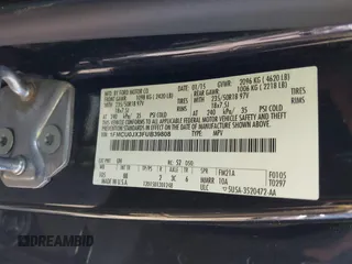 2015 Ford Escape Titanium with VIN 1FMCU0JX3FUB39808, listed as a IAAI auction lot 42212271 with 136,488 mi miles and . Bid and sale history available at DreamBid. Image 9.