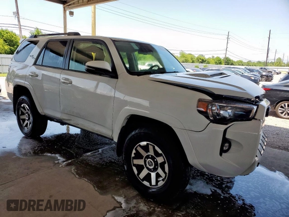 2024 Toyota 4Runner TRD Off Road with VIN JTERU5JR5R6247381, listed as a Copart auction lot 59087535 with 42,635 mi miles and Salvage title. Bid and sale history available at DreamBid. Image 4.
