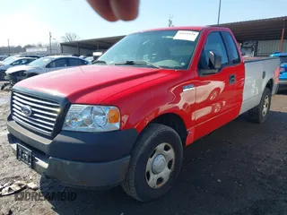 2005 Ford F-150 XL with VIN 1FTRF12215NB95465, listed as a IAAI auction lot 41618178 with 89,353 mi miles. Bid and sale history available at carsss.com. Image 2.