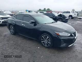 2021 Nissan Maxima SV with VIN 1N4AA6CV9MC506416, listed as a IAAI auction lot 42227443 with 107,821 mi miles and . Bid and sale history available at DreamBid. Image 1.