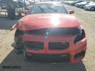 2024 BMW M2 with VIN 3MF13DM00R8D86349, listed as a Copart auction lot 51227764 with 7,114 mi miles and Salvage Title. Bid and sale history available at carsss.com. Image 5.