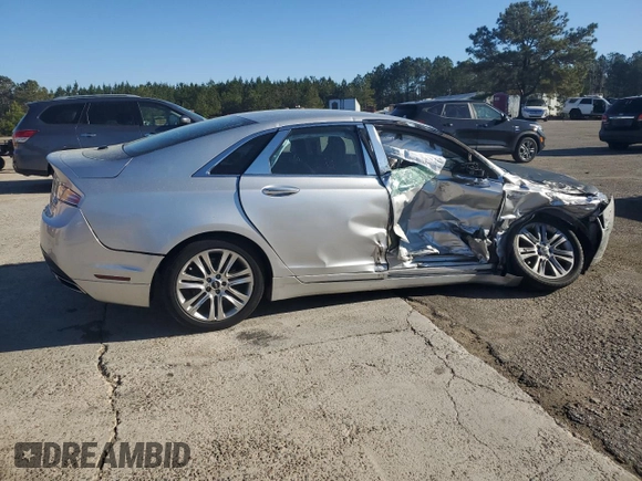 2016 Lincoln MKZ with VIN 3LN6L2G95GR610628, listed as a Copart auction lot 49579285 with 0 mi miles and Salvage Title. Bid and sale history available at carsss.com. Image 3.