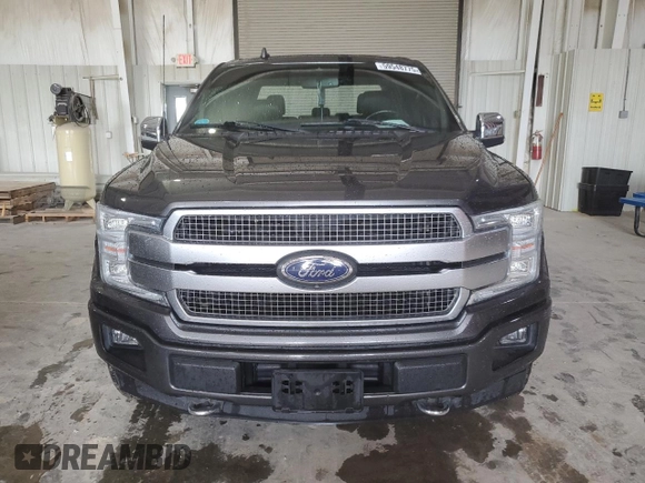 2019 Ford F-150 XL with VIN 1FTEW1E4XKFA80042, listed as a Copart auction lot 59548775 with 119,647 mi miles and Salvage title. Bid and sale history available at DreamBid. Image 5.