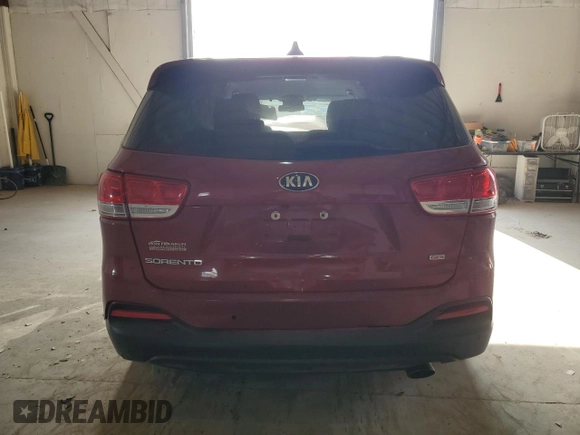 2017 Kia Sorento LX with VIN 5XYPGDA35HG322875, listed as a Copart auction lot 47212005 with Not Provided miles and Salvage Title. Bid and sale history available at DreamBid. Image 6.