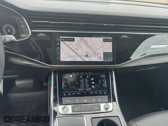 2021 Audi Q8 Premium Plus z VIN WA1EVAF12MD009515, wystawiony jako Copart lot #59317645 z przebiegiem 92 309 mil mil oraz Tytuł czysty. Historia ofert i sprzedaży dostępna na DreamBid. Obrazek 9.