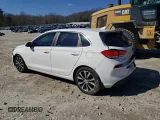 2018 Hyundai Elantra GT with VIN KMHH35LE8JU024888, listed as a Copart auction lot 46637144 with 76,454 mi miles and Salvage Title. Bid and sale history available at carsss.com. Image 2.