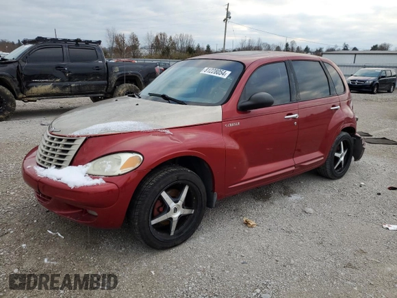 2005 Chrysler PT Cruiser Touring with VIN 3C4FY58B95T587265, listed as a Copart auction lot 81228054 with 87,952 mi miles and Salvage Title. Bid and sale history available at DreamBid. Image 1.