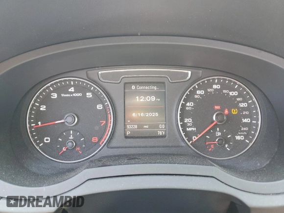 2016 Audi Q3 Prestige with VIN WA1GFCFS4GR024485, listed as a Copart auction lot 60017955 with 93,228 mi miles and Salvage title. Bid and sale history available at DreamBid. Image 9.