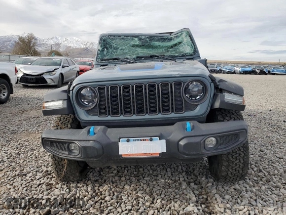 2024 Jeep Wrangler Rubicon with VIN 1C4RJXR62RW292085, listed as a Copart auction lot 81642354 with 16,097 mi miles and Clean title. Bid and sale history available at DreamBid. Image 5.