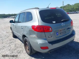 2009 Hyundai Santa Fe GLS with VIN 5NMSG13D99H256658, listed as a IAAI auction lot 42069839 with 256,048 mi miles. Bid and sale history available at carsss.com. Image 3.