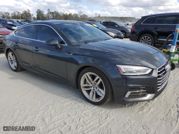 2019 Audi A5 Sportback Premium Plus with VIN WAUBNCF5XKA044614, listed as a Copart auction lot 78509774 with NaN miles and Salvage Title. Bid and sale history available at carsss.com. Image 4.