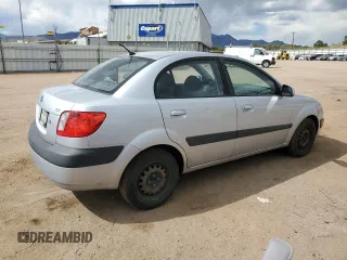 2007 Kia Rio LX with VIN KNADE123276203105, listed as a Copart auction lot 74020064 with 170,276 mi miles and Non Repairable. Bid and sale history available at carsss.com. Image 3.