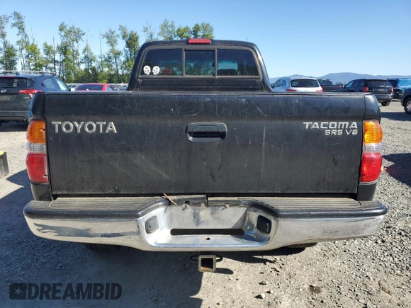 2004 Toyota Tacoma z VIN 5TEWN72N74Z389013, wystawiony jako Copart lot #55796005 z przebiegiem 199 637 mil mil oraz Czysty tytuł • Clean title. Historia ofert i sprzedaży dostępna na DreamBid. Obrazek 6.
