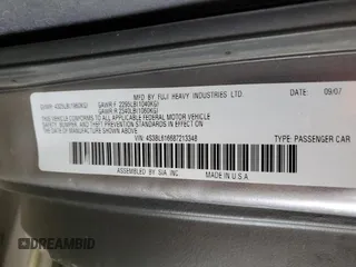 2008 Subaru Legacy Special с VIN 4S3BL616687213348, выставлен на аукционе Copart как лот 60274645 с пробегом 128 677 миль миль и Списание • Salvage title. История ставок и продаж доступна на DreamBid. Изображение 13.