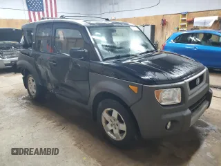 2004 Honda Element EX with VIN 5J6YH27614L019592, listed as a Copart auction lot 53577105 with 113,909 mi miles and Clean Title. Bid and sale history available at DreamBid. Image 4.