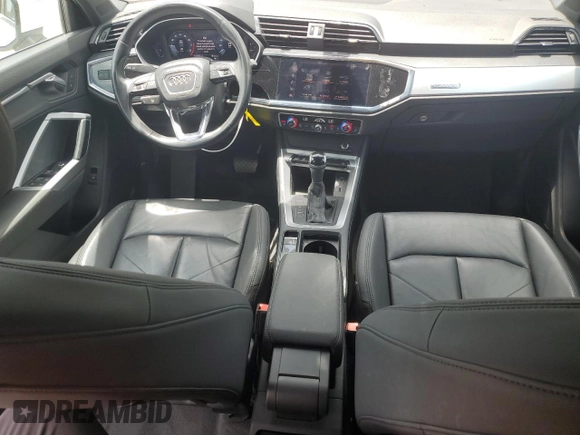 2020 Audi Q3 Premium with VIN WA1AECF32L1030604, listed as a Copart auction lot 57943755 with 61,261 mi miles and Non repairable. Bid and sale history available at DreamBid. Image 8.