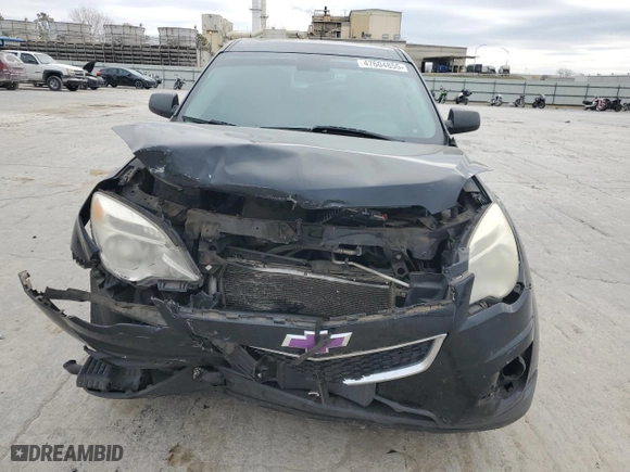2014 Chevrolet Equinox LS with VIN 2GNALAEK7E1169673, listed as a Copart auction lot 47604855 with 0 mi miles and Salvage Title. Bid and sale history available at carsss.com. Image 5.