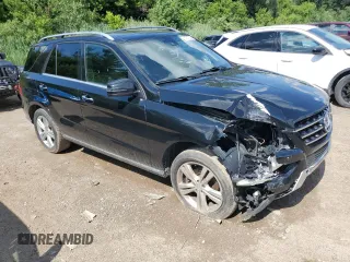 2015 Mercedes-Benz M 350 with VIN 4JGDA5HB5FA489317, listed as a Copart auction lot 80890724 with 161,376 mi miles and Clean Title. Bid and sale history available at DreamBid. Image 4.