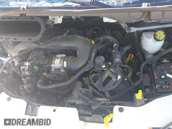 2022 Ford Transit Cargo with VIN 1FTBR3X81NKA63860, listed as a IAAI auction lot 42323904 with 94,473 mi miles and . Bid and sale history available at DreamBid. Image 10.