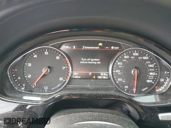 2013 Audi A8 3.0L z VIN WAURGAFD3DN029985, wystawiony jako Copart lot #60536355 z przebiegiem 198 176 mil mil oraz Czysty tytuł • Clean title. Historia ofert i sprzedaży dostępna na DreamBid. Obrazek 9.