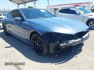 2022 BMW 8 Series 840i with VIN WBAGV2C09NCH74342, listed as a IAAI auction lot 42326824 with 12,745 mi miles and . Bid and sale history available at DreamBid. Image 1.
