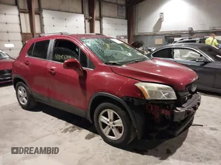 2015 Chevrolet Trax LT with VIN KL7CJLSB5FB264514, listed as a IAAI auction lot 41451749 with 68,864 mi miles. Bid and sale history available at carsss.com. Image 1.