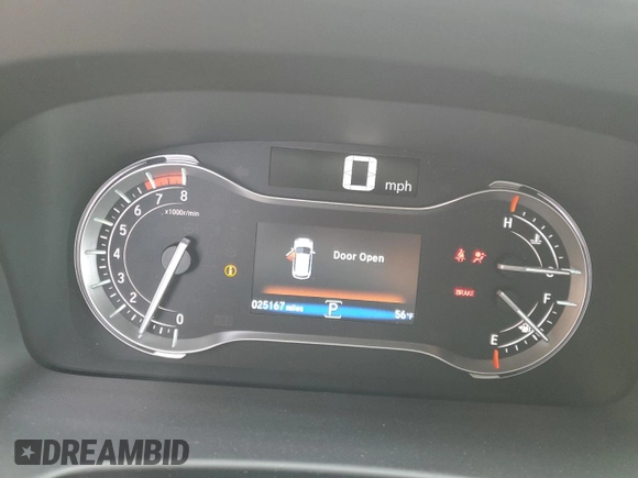 2017 Honda Pilot Elite with VIN 5FNYF6H09HB019359, listed as a Copart auction lot 49172175 with 25,167 mi miles and Salvage Title. Bid and sale history available at DreamBid. Image 9.