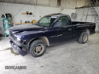 1998 Dodge Dakota SLT with VIN 1B7FL26X4WS541292, listed as a Copart auction lot 87887955 with 301,617 mi miles and Salvage Title. Bid and sale history available at DreamBid. Image 1.