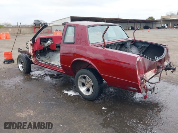 1984 Chevrolet Monte Carlo z VIN 1G1AZ37GXER150014, wystawiony jako IAAI lot #41739591 z przebiegiem Nie podano mil oraz . Historia ofert i sprzedaży dostępna na DreamBid. Obrazek 3.