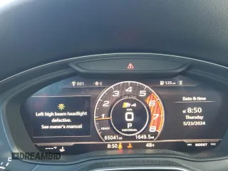2018 Audi S4 Premium Plus with VIN WAUB4AF46JA002373, listed as a Copart auction lot 55947734 with 65,041 mi miles and Salvage Title. Bid and sale history available at carsss.com. Image 9.