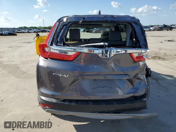 2017 Honda CR-V EX-L with VIN 7FARW1H84HE014443, listed as a Copart auction lot 54170905 with 100,253 mi miles and Salvage Title. Bid and sale history available at DreamBid. Image 6.