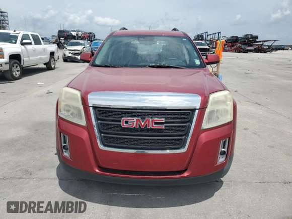 2013 GMC Terrain SLT with VIN 2GKALUEK1D6185464, listed as a Copart auction lot 55554595 with 125,419 mi miles and Salvage title. Bid and sale history available at DreamBid. Image 5.