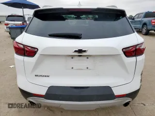 2022 Chevrolet Blazer LT with VIN 3GNKBDRS0NS175435, listed as a Copart auction lot 59018815 with 33,911 mi miles and Salvage title. Bid and sale history available at DreamBid. Image 6.