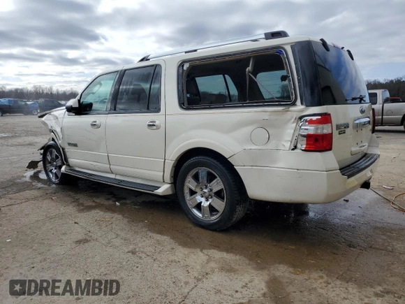 2007 Ford Expedition Max Limited with VIN 1FMFK19547LA47335, listed as a Copart auction lot 89182295 with 279,499 mi miles and Salvage title. Bid and sale history available at DreamBid. Image 2.