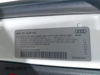 2023 Audi A6 Premium z VIN WAUD3BF27PN087628, wystawiony jako IAAI lot #41514547 z przebiegiem 10 051 mil mil oraz . Historia ofert i sprzedaży dostępna na DreamBid. Obrazek 9.