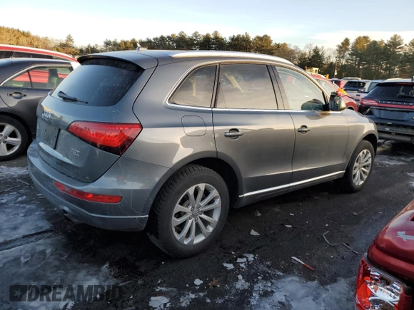 2013 Audi Q5 Premium with VIN WA1CFAFP9DA031506, listed as a Copart auction lot 42176665 with 98,951 mi miles and Salvage Title. Bid and sale history available at carsss.com. Image 3.
