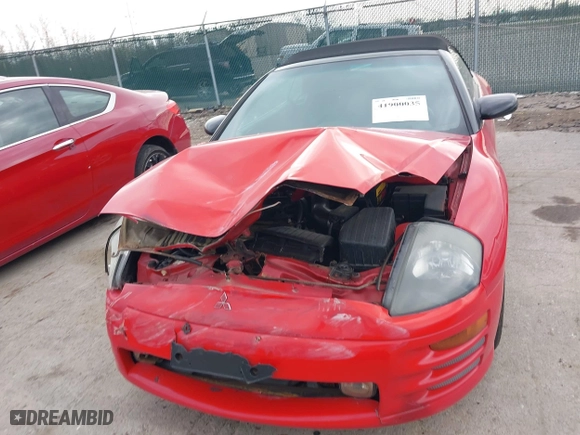 2001 Mitsubishi Eclipse GT with VIN 4A3AE85H41E067382, listed as a IAAI auction lot 41900035 with 161,922 mi miles. Bid and sale history available at carsss.com. Image 12.