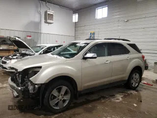 2015 Chevrolet Equinox LT with VIN 1GNALCEK2FZ113824, listed as a Copart auction lot 47945265 with 147,750 mi miles and Salvage Title. Bid and sale history available at carsss.com. Image 1.