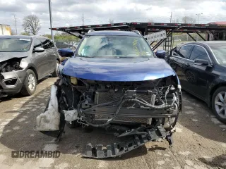 2019 Nissan Rogue SL with VIN 5N1AT2MV2KC826052, listed as a Copart auction lot 46827424 with 0 mi miles and Salvage Title. Bid and sale history available at carsss.com. Image 5.