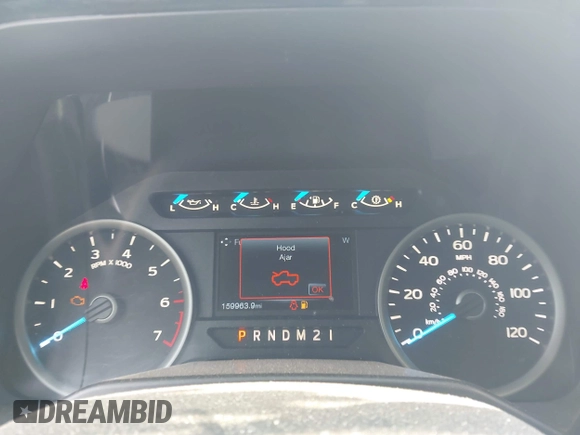 2015 Ford F-150 XL with VIN 1FTEX1CP0FKD86433, listed as a IAAI auction lot 42480895 with 159,963 mi miles and . Bid and sale history available at DreamBid. Image 7.
