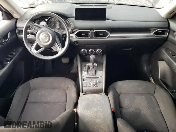 2021 Mazda CX-5 Sport with VIN JM3KFABM1M0418660, listed as a Copart auction lot 88999955 with 0 mi miles and Salvage Title. Bid and sale history available at carsss.com. Image 8.