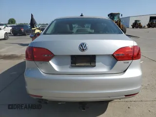 2012 Volkswagen Jetta TDI w/Premium & Nav with VIN 3VWLL7AJ8CM349006, listed as a Copart auction lot 54934995 with 110,596 mi miles and Salvage title. Bid and sale history available at DreamBid. Image 6.