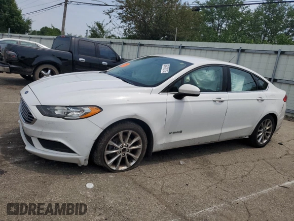 2017 Ford Fusion Hybrid SE with VIN 3FA6P0LU2HR380867, listed as a Copart auction lot 60428215 with 330,201 mi miles and Salvage title. Bid and sale history available at DreamBid. Image 1.