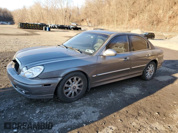 2004 Hyundai Sonata GLS with VIN KMHWF35H14A048403, listed as a Copart auction lot 50827595 with 135,006 mi miles and Salvage Title. Bid and sale history available at carsss.com. Image 1.