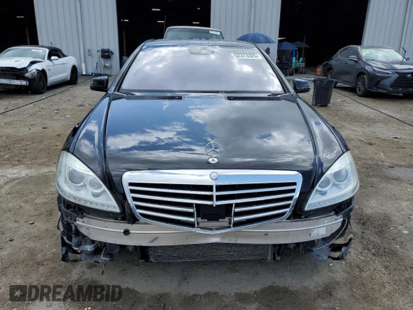 2010 Mercedes-Benz S 550 with VIN WDDNG7BB1AA326822, listed as a Copart auction lot 52373325 with 105,313 mi miles and Salvage Title. Bid and sale history available at DreamBid. Image 5.