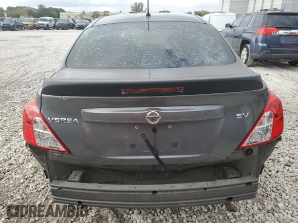 2018 Nissan Versa Sedan SV with VIN 3N1CN7AP9JL830731, listed as a Copart auction lot 52592835 with 137,102 mi miles and Salvage Title. Bid and sale history available at carsss.com. Image 6.