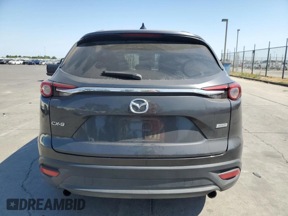 2016 Mazda CX-9 Touring with VIN JM3TCACY1G0108947, listed as a Copart auction lot 58562225 with 86,014 mi miles and Salvage title. Bid and sale history available at DreamBid. Image 6.