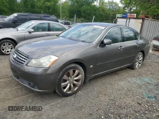 2006 Infiniti M with VIN JNKAY01E26M105968, listed as a Copart auction lot 55413975 with Not Provided miles and Salvage Title. Bid and sale history available at carsss.com. Image 1.