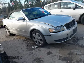 2005 Audi A4 3.0L with VIN WAUDT48H55K006377, listed as a IAAI auction lot 41535047 with 145,577 mi miles. Bid and sale history available at carsss.com. Image 1.